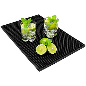 EOZY-Tappetino per Bancone da Bar Mat in PVC Poggia Bicchiere Barman 30*15cm