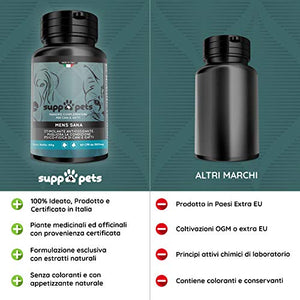 SUPP4PETS MENS SANA Stimolante Contro Stanchezza Psico-Fisica del Cane e...
