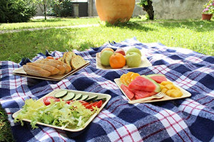 econuk - Set Completo di Piatti Bicchieri Posate e Tovaglioli Combo 15 - Ilgrandebazar