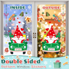Carica l&#39;immagine nel visualizzatore di Gallery, COZII Vetrofanie Natalizie per Finestre 101 Pezzi - 9 Fogli Adesivi Natalizi per Finestre, Addobbi Natalizi Riutilizzabili, PVC Adesivi Statici Rimovibile, Festa Natale Decorazioni
