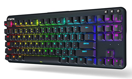 Fnatic miniSTREAK PRO miniSTREAK, Cherry MX Silent Red RGB (TKL) - [Italia]