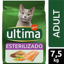 Carica l'immagine nel visualizzatore di Gallery, Ultima Cibo per Gatti Sterilizzati Adulti con Salmone - 7.5 kg 7,5 - Ilgrandebazar