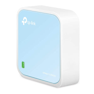 TP-Link TL-WR802N Nano Router N300 Wi-Fi Portatile, 300 Mbps, 1 N300, Bianco - Ilgrandebazar