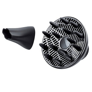 Remington AC9140 PROluxe Asciugacapelli Professionale, 2400 Watt, Generatore di ioni, 3 temperature/2 velocità, Cavo da 3m, Avorio