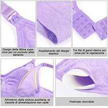 Carica l'immagine nel visualizzatore di Gallery, Rovtop 3Pack Reggiseno Allattamento,Allattamento Senza Ferretto,con L
