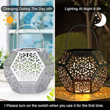 Carica l&#39;immagine nel visualizzatore di Gallery, Lanterna Solare da Giardino GolWof LED Luci...