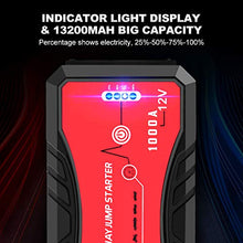 Carica l&#39;immagine nel visualizzatore di Gallery, NWOUIIAY Avviatore di Emergenza Impermeabile Jump Starter 12V 1000A Corrente... - Ilgrandebazar