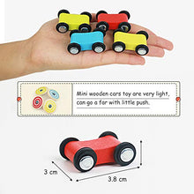 Carica l'immagine nel visualizzatore di Gallery, Nuheby Pista in Legno per Macchinine con 4 Auto da Corsa 4 Rampa Giocattolo...