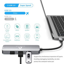 Carica l'immagine nel visualizzatore di Gallery, Hub USB C Porte 9 in 1 Adattatore HDMI, C HDMI con...