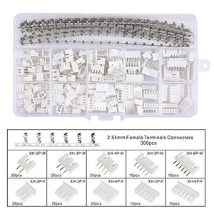 IZOKEE 460pcs JST Connettore Kit con 2,54mm JST-XH Connettori - Ilgrandebazar