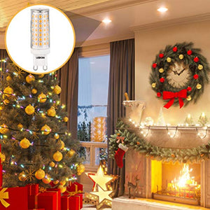 LEDGLE 5 x G9 LED Lampadine del 8W Nessun Sfarfallio, 88-LED 8W, 88led 3000k - Ilgrandebazar