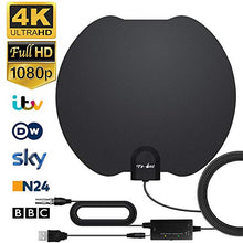 Carica l&#39;immagine nel visualizzatore di Gallery, TS-ant Antenna TV da Interno HD Digitale con Amplificatore di Segnale... - Ilgrandebazar