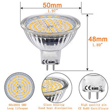Carica l&#39;immagine nel visualizzatore di Gallery, Lampadine LED GU5.3 MR16 12V Faretti Luce 5W Bianco Caldo