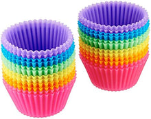Carica l'immagine nel visualizzatore di Gallery, AmazonBasics - Pirottini da forno riutilizzabili, in Confezione 24 - Ilgrandebazar