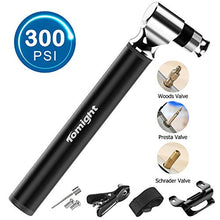 Carica l'immagine nel visualizzatore di Gallery, tomight Mini Pompa Bicicletta, 300 PSI Pompe da Telaio, Compatibile Valvole...