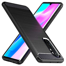 Carica l'immagine nel visualizzatore di Gallery, Peakally Cover Xiaomi Mi Note 10 Lite, Fibra di Carbonio Morbido TPU...