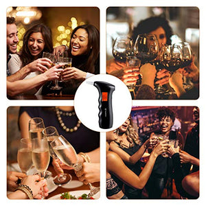Yimidon Etilometro Portatile, Alcool Test Digitale Professionale con Schermo... - Ilgrandebazar