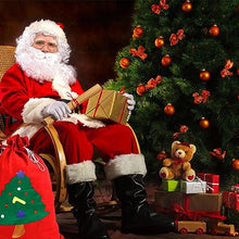 Carica l&#39;immagine nel visualizzatore di Gallery, Costume babbo natale,Vestito babbo natale uomo, Pantaloni con fascia elastica, Costume universale da Babbo Natale taglie forti, Set festa di Natale, Cosplay
