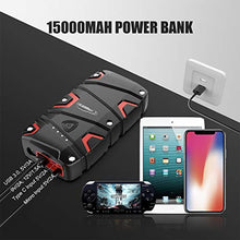 Carica l&#39;immagine nel visualizzatore di Gallery, YABER Avviatore Emergenza per Auto, 1200A Jump Starter Auto Portatile(Fino a...