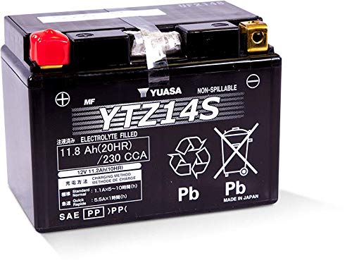 Yuasa Batterie YTZ14S, 12V - 11,2Ah. - Ilgrandebazar