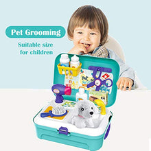 Carica l'immagine nel visualizzatore di Gallery, Bowa Gioco di Ruolo Valigetta Giocattolo Zaino Kit con Accessori Bambini...