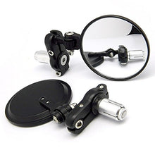 Carica l&#39;immagine nel visualizzatore di Gallery, KATUR Specchietto retrovisore per Moto 7/8in 22mm Maniglia Tonda Bar... - Ilgrandebazar