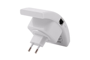 WIRELESS-N WIFI REPEATER 300 Mbps RIPETITORE AMPLIFICATORE LAN RETE WPS Bianco - Ilgrandebazar