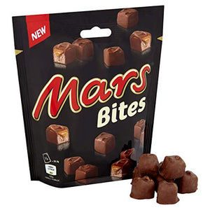 Mars Bites Pouch, 119g, cioccolato al latte liscio con torrone morbido e...