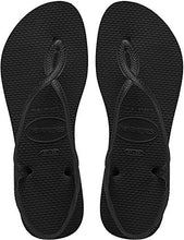 Carica l&#39;immagine nel visualizzatore di Gallery, Havaianas Luna, Sandali Donna 39/40 EU, Nero Black 0090