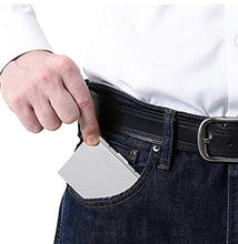 Carica l'immagine nel visualizzatore di Gallery, Porta Carte Di Credito Narsam, Rfid Blocco Antifrode Anticlonazione Argento