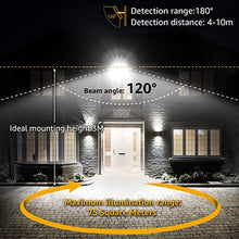 Carica l&#39;immagine nel visualizzatore di Gallery, LE Faro LED da Esterno con Sensore di Movimento, 50W 5000 lumen Bianco 50w - Ilgrandebazar