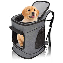 Carica l'immagine nel visualizzatore di Gallery, Arkmiido trasportino gatto , Traspirante Zaino per Cani Gatti 6kg,...