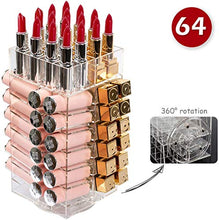 Carica l&#39;immagine nel visualizzatore di Gallery, Dispola4top Acrilico Lip Gloss Makeup Organizzatore,Acrilic 360 -Degree... - Ilgrandebazar