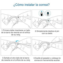 Carica l&#39;immagine nel visualizzatore di Gallery, Zacro Kit Braccialetto di Ricambio Cinturino per Orologio Xiaomi Huami B-5 - Ilgrandebazar
