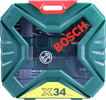 Carica l'immagine nel visualizzatore di Gallery, Set Bosch da 34 pz. Set di punte e bit avvitamento X-Line (per legno, muratura e metallo, accessori trapano e cacciavite)