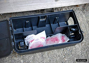 The Big Cheese STV179 Cassetta Esche Ratti e Topi, Nero, 7.2x12.4x22.8 cm