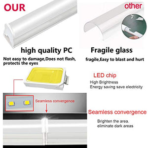 XYD Tubo Fluorescente a LED T5 Lampada a Luce 1125lm 15w 90cm 3000k 1pc