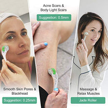 Carica l&#39;immagine nel visualizzatore di Gallery, Anmyox Derma Roller Micro aghi Kit per viso e corpo, clear-green - Ilgrandebazar