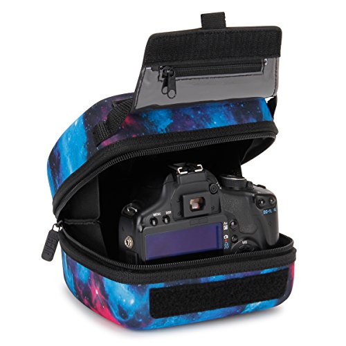 USA Gear Custodia Rigida per Fotocamera DSLR con Protezione Eva Stampata,...