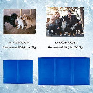 Infinitoo - Tappetino refrigerante per cani, taglia L