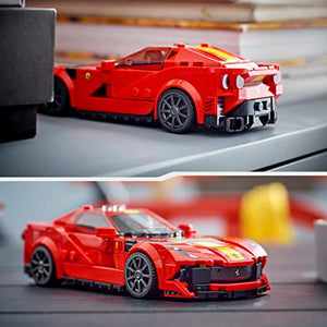 LEGO 76914 Speed Champions Ferrari 812 Competizione, Modellino di Auto Sportiva da Costruire, Set con Macchina Giocattolo da Collezione, Idea Regalo per Bambini e Bambine da 9 Anni, Serie 2023