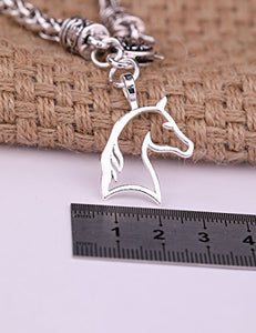 Lemegeton equestre Cut-out Ciondolo a Forma di Testa Cavallo Pony... - Ilgrandebazar