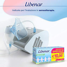 Carica l&#39;immagine nel visualizzatore di Gallery, Libenar Soluzione Isotonica, Soluzione Fisiologica Salina per Detersione di Naso, Occhi, Orecchie e per l&#39;Inalazione in Aerosol, Adatto a Neonati e Bambini, Flaconcini Monouso da 5 ml - 60 Flaconcini