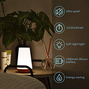 Auxmir Luce Notturna Bambini Lampada da Comodino Colorata LED con 13...