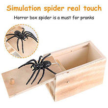 Carica l&#39;immagine nel visualizzatore di Gallery, Cayenne Scatola Scherzo Ragno, Ragno Prank Spider in The Box, Scare... - Ilgrandebazar