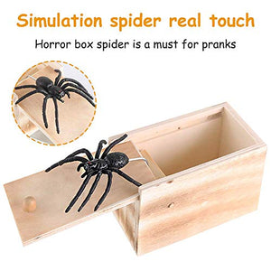 Cayenne Scatola Scherzo Ragno, Ragno Prank Spider in The Box, Scare... - Ilgrandebazar