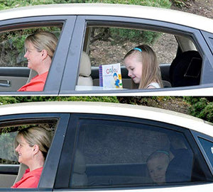 JELLYBABABABY - Confezione Da 2 Tendine Parasole Auto Nere per Oscuramento... - Ilgrandebazar