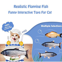 Carica l'immagine nel visualizzatore di Gallery, Suprcrne Giocattoli per Gatti, Cat Catnip Toy Pesce Danzante Simulazione...