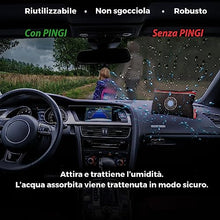 Carica l'immagine nel visualizzatore di Gallery, PINGI deumidificatore per auto 299g | Assorbe l'umidità su parabrezza e interni | 100% a prova di perdite | Deumidificatore riutilizzabile | Deumidificatore per rimuovere la condensa dell'auto