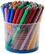 Carica l&#39;immagine nel visualizzatore di Gallery, Giotto 521500 Pennarelli Turbo Color Punta Fine, 0.5-2 mm, Confezione da 96... - Ilgrandebazar